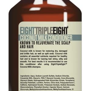 Balsam cu lapte de cocos, 1l, Eight Triple Eight