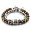Bratara Brown Hawk din pietre semipretioase DRGB0024 DarGen
