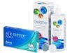 Pachet Air Optix Aqua (6 lentile) + soluție Gelone 360 ml