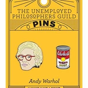 Set insigne – Warthol and Soup Can | The Unemployed Philosophers Guild