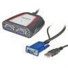 Spliter portabil VGA 2 porturi, Value 14.99.3523