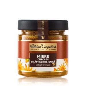 MIERE CU POLEN SI LAPTISOR DE MATCA 270G