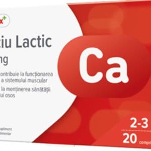 Dr.Max Calciu lactic, 20 comprimate