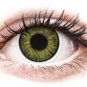 Lentile de contact colorate Air Optix Colors – Gemstone Green – cu dioptrie (2 lentile)