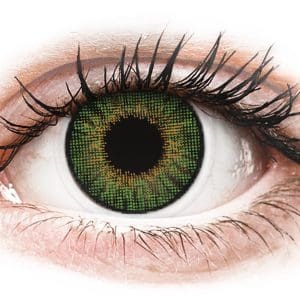 Lentile de contact colorate Air Optix Colors – Green – cu dioptrie (2 lentile)