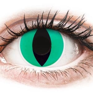 Lentile de contact colorate ColourVUE Crazy Lens – Anaconda – fără dioptrie (2 lentile)