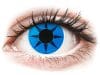 Lentile de contact colorate ColourVUE Crazy Lens – Blue Star – fără dioptrie (2 lentile)