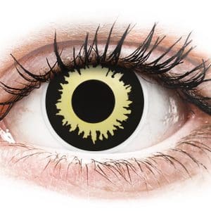 Lentile de contact colorate ColourVUE Crazy Lens – Eclipse – fără dioptrie (2 lentile)