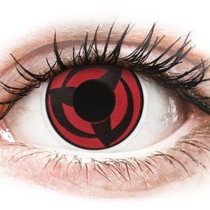 Lentile de contact colorate ColourVUE Crazy Lens – Kakashi – fără dioptrie (2 lentile)