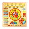 Calendar din Lemn BigJigs Toys cu Activitati Educative