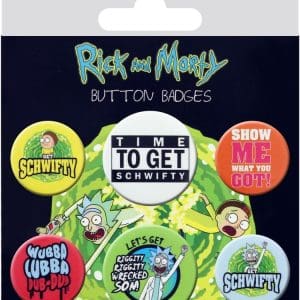 Insigna – Rick and Morty Quotes – mai multe modele | GB Eye