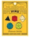 Set 5 insigne – Platonic Solids | The Unemployed Philosophers Guild