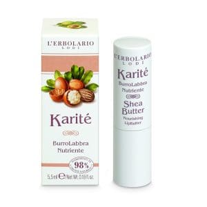 L’Erbolario Unt de buze nutritiv cu shea, 5.5ml