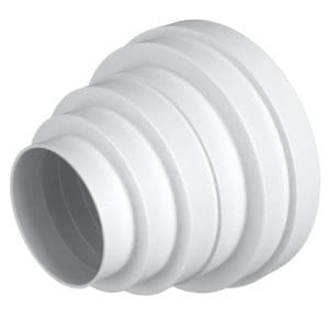 Reductie universala concentrice pentru tubulatura Ø150/125/120/100mm, PVC