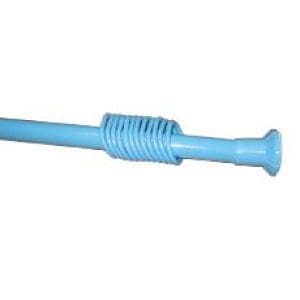 Bara telescopica pentru perdea de baie , bleu , 160-300 cm
