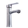 Baterie lavoar, pipa fixa, crom lucios