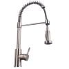 Baterie bucatarie , para dus extractabila , inox satinat