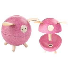 Pusculita – Piggy Bank Pink | Plan Toys