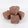 Piatra Cubica Granit Maple Red Natur, 10 x 10 x 10 cm