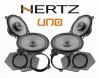 Pachet difuzoare auto Hertz Uno dedicat Nissan Micra (2003 – 2020)
