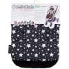 Saltea CuddleCo pentru Carucior Comfi-Cush Black and White Stars