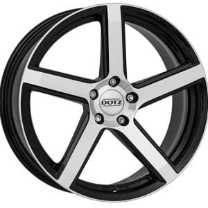 Janta aliaj DOTZ CP5 dark Black polished 7×16 4×98 ET38