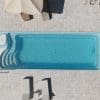 Marmura Kavala Cross Cut Buciardata, 60 x 30 x 2 cm (Pavaj Exterior)