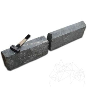 Bordura Ardezie Kavala Natur, 8-10 x 20 cm x LL