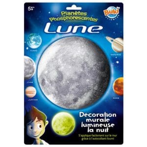 Decoratiuni de Perete Fosforescente Buki France – Luna