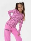 Tricou cu mânecă lungă cu imprimeu pentru fete