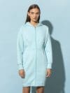 Rochie slim fit de molton din bumbac organic pentru femei 4F x AL