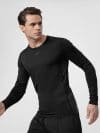 Tricou de antrenament slim cu mânecă lungă cu uscare rapidă pentru bărbați