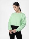 Hanorac crop top de yoga pentru femei
