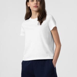 Tricou regular din bumbac organic pentru femei