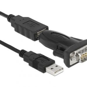 Adaptor USB la Serial RS232 FTDI, Delock 61425