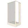 Cabina dus Luana 80100, usi armonice, fara cadita, material Pvc, 80x100cm