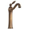Baterie lavoar, montare pe blat, bronz antichizat