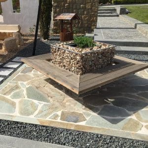 Ardezie poligonala AquaBlue – Lespezi XL