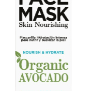 Masca intens hidratanta pentru fata cu Acid Hialuronic si Avocado, 50ml, The conscious