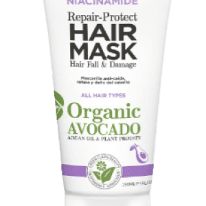 Masca reparatoare contra caderii parului cu Niacinamida si Avocado Organic, 150ml, The conscious