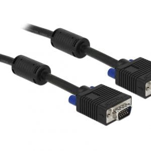 Cablu SVGA 15T-15T ecranat 20m, Delock 82562