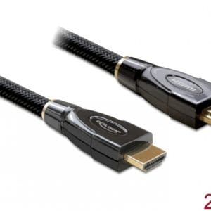 Cablu HDMI Premium 4K@30Hz T-T 2m, Delock 82737