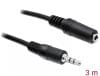 Cablu prelungitor audio jack 3.5mm T-M 3m, Delock 84002