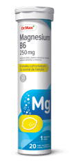 Dr. Max Magnesium B6 250mg, 20 comprimate efervescente