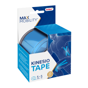 Dr. Max Banda Kinesio albastra 5cm x 5cm, 1 bucata