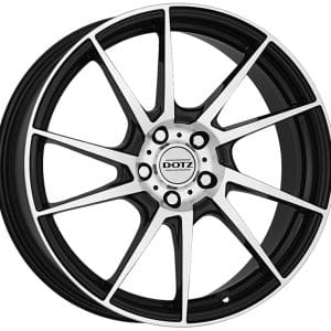 Janta aliaj DOTZ Kendo Black polished 7/16 5×114.3 ET48