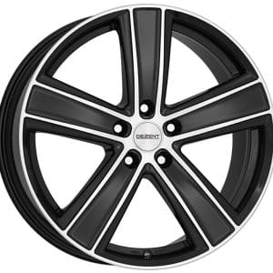 Janta aliaj DEZENT TH dark Black polished 7.5/17 5×127 ET40