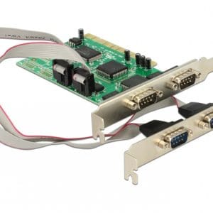 PCI cu 4 x serial RS232, Delock 89046