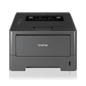 Imprimanta LaserJet Monocrom, A4, Brother, HL-5450DN, Duplex, USB, Network, Cartus toner NOU, Drum Unit NOU, Pagini printate: 50-100K, 2 Ani Garantie, Refurbished