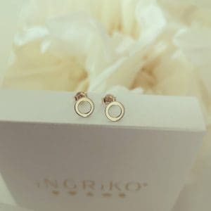 Cercei Circle, Aur galben 14K